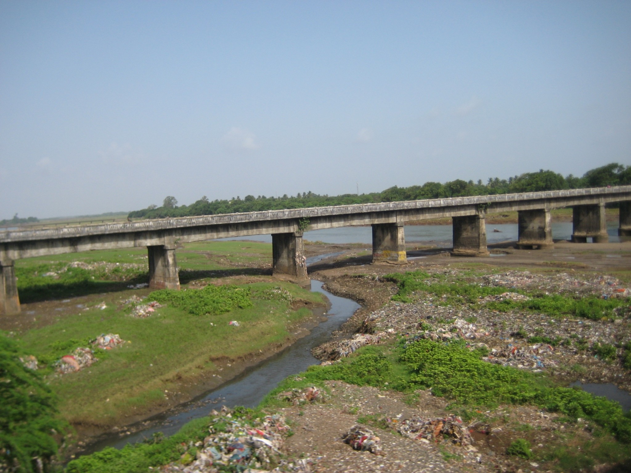 Auranga River Valley Palamu — rocky forested river gorge with sal forest banks, Palamu plateau, Jharkhand