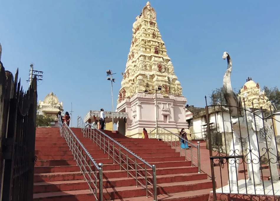 Bhuvaneshwari Temple Ghatshila — Shakti shrine on the Subarnarekha riverbank under forest shade, East Singhbhum, Jharkhand