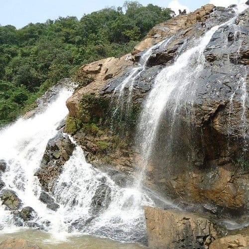 Lupungutu Falls — forest cascade through Ho tribal landscape, West Singhbhum, Jharkhand